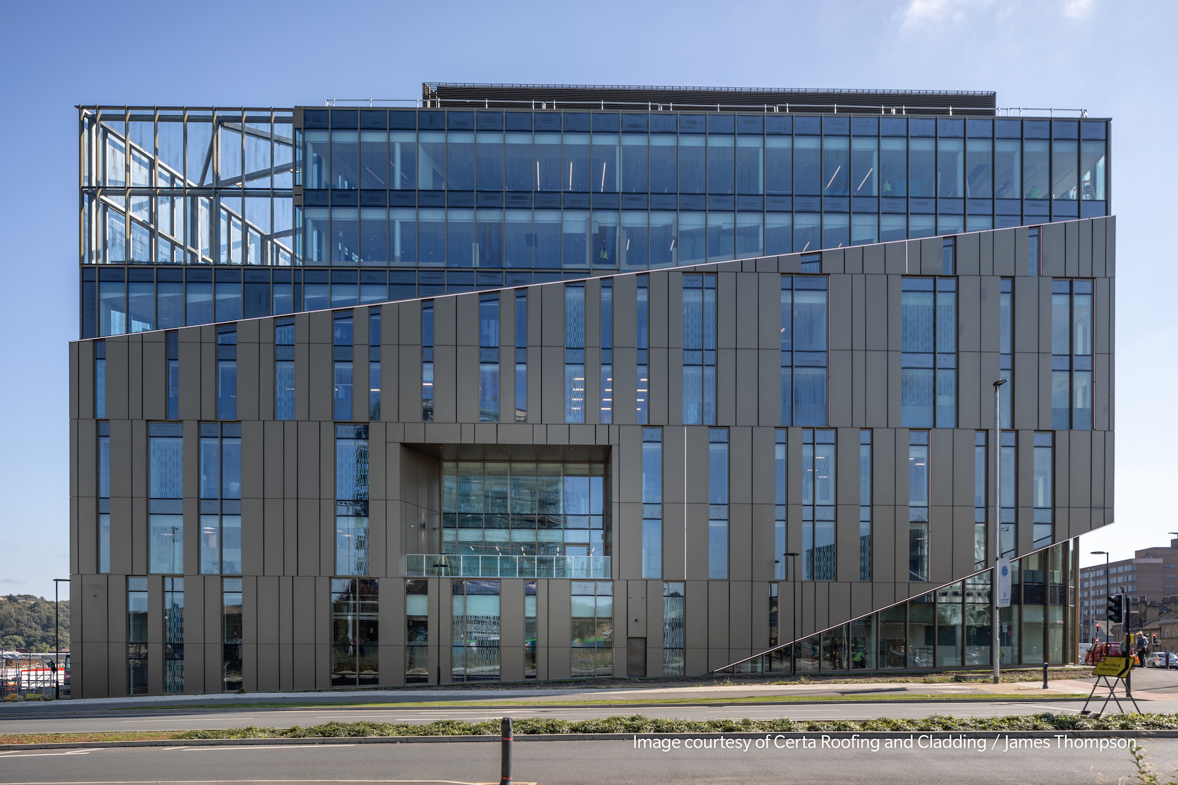 Kingfisher Louvres supports wellbeing goals at the University of Huddersfield