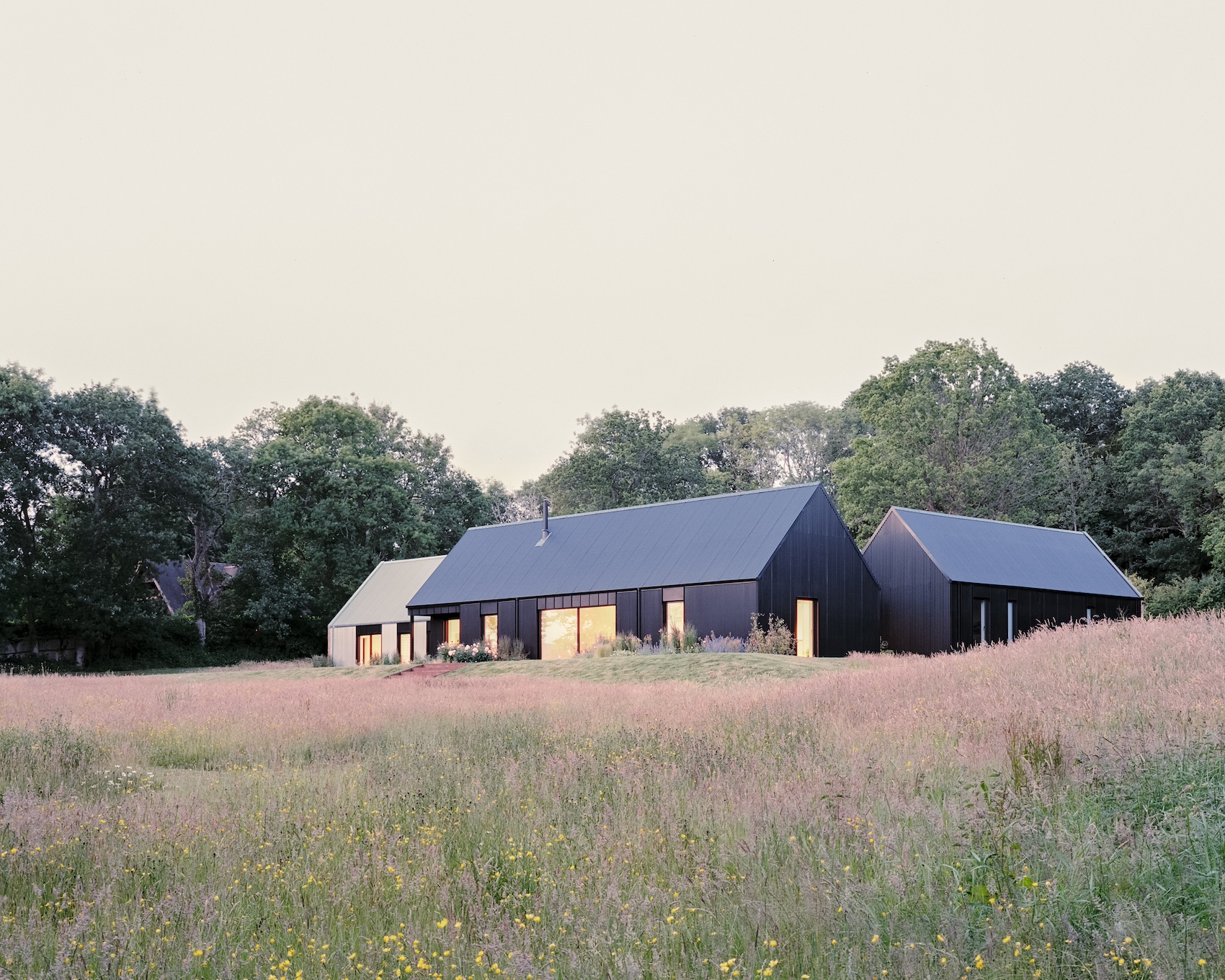 House in a clearing