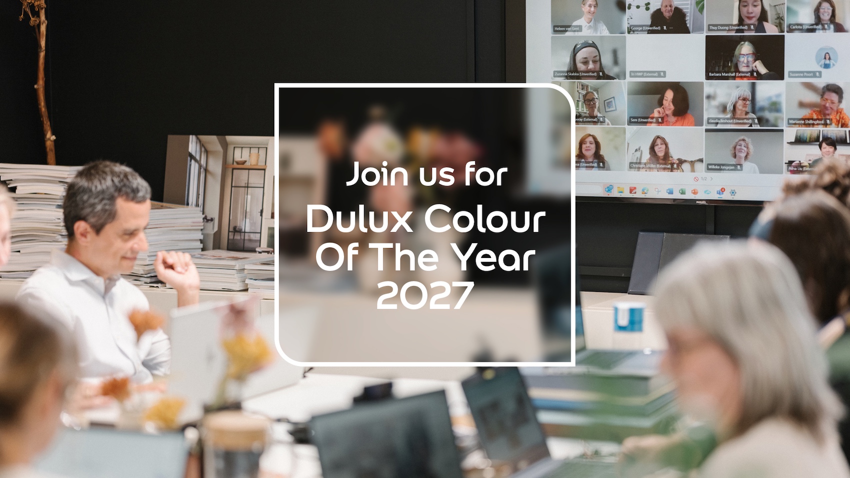 Dulux to reveal Colour of the Year 2027