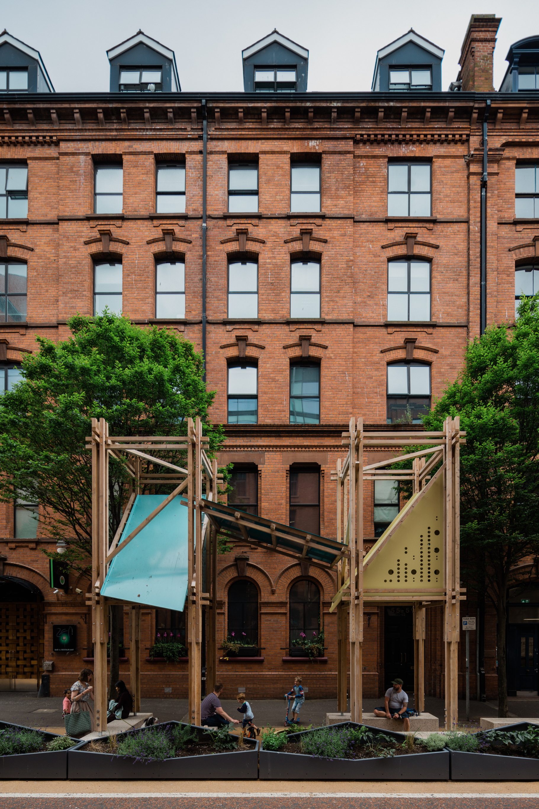 Adelaide Street temporary park