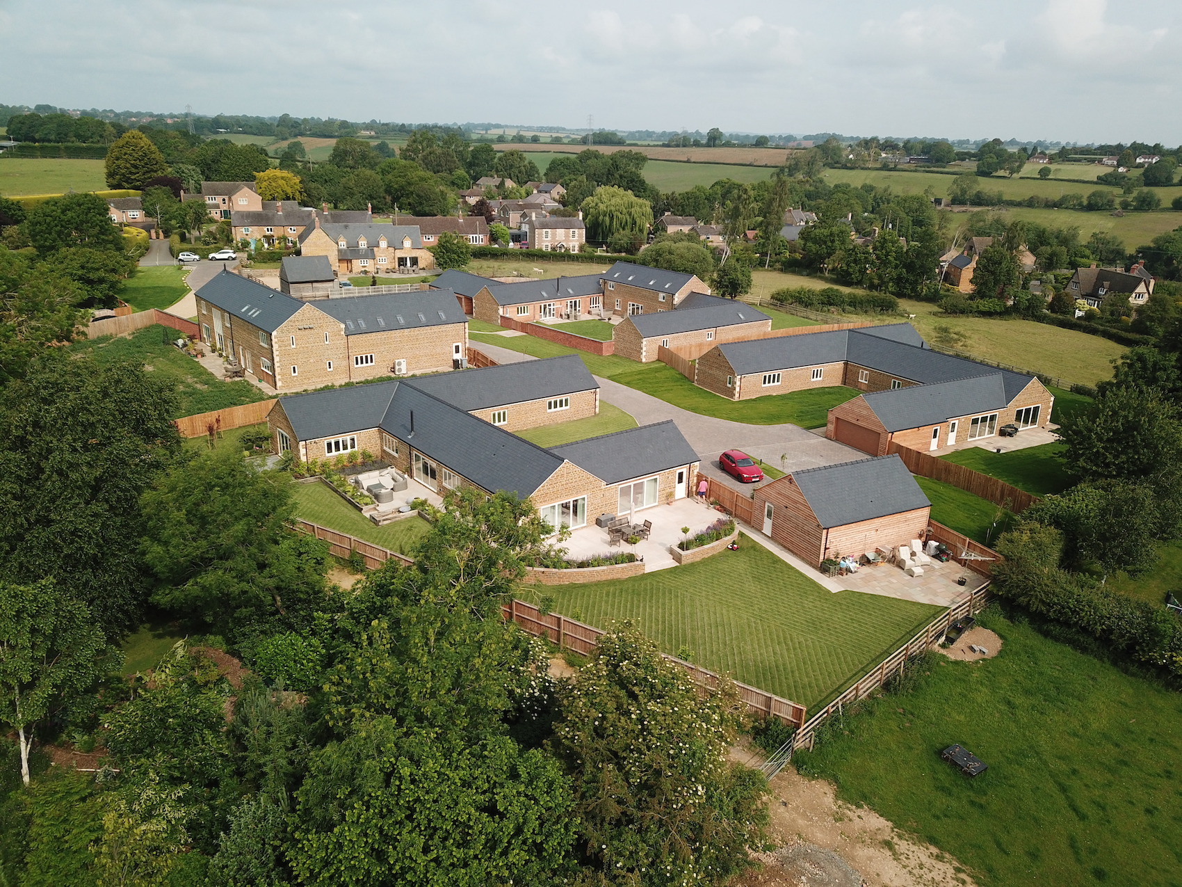Specifying natural slate in protected landscapes