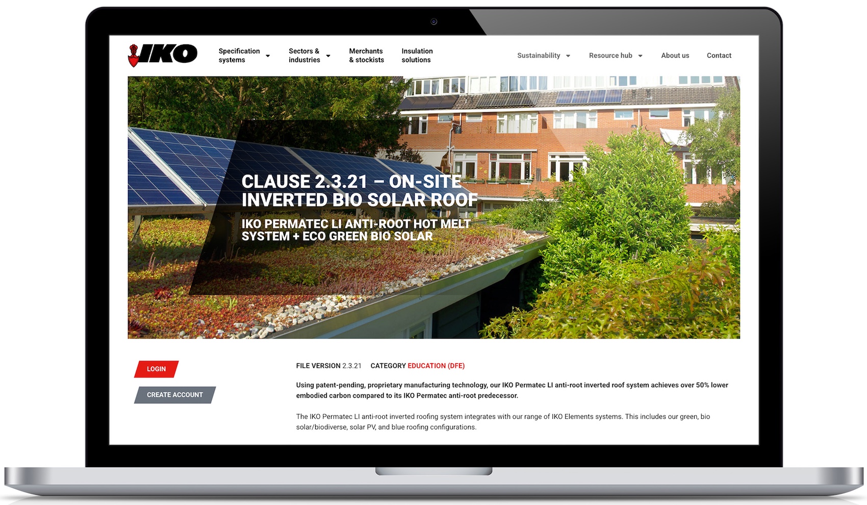 Digitising roofing specification: tools, data and detail