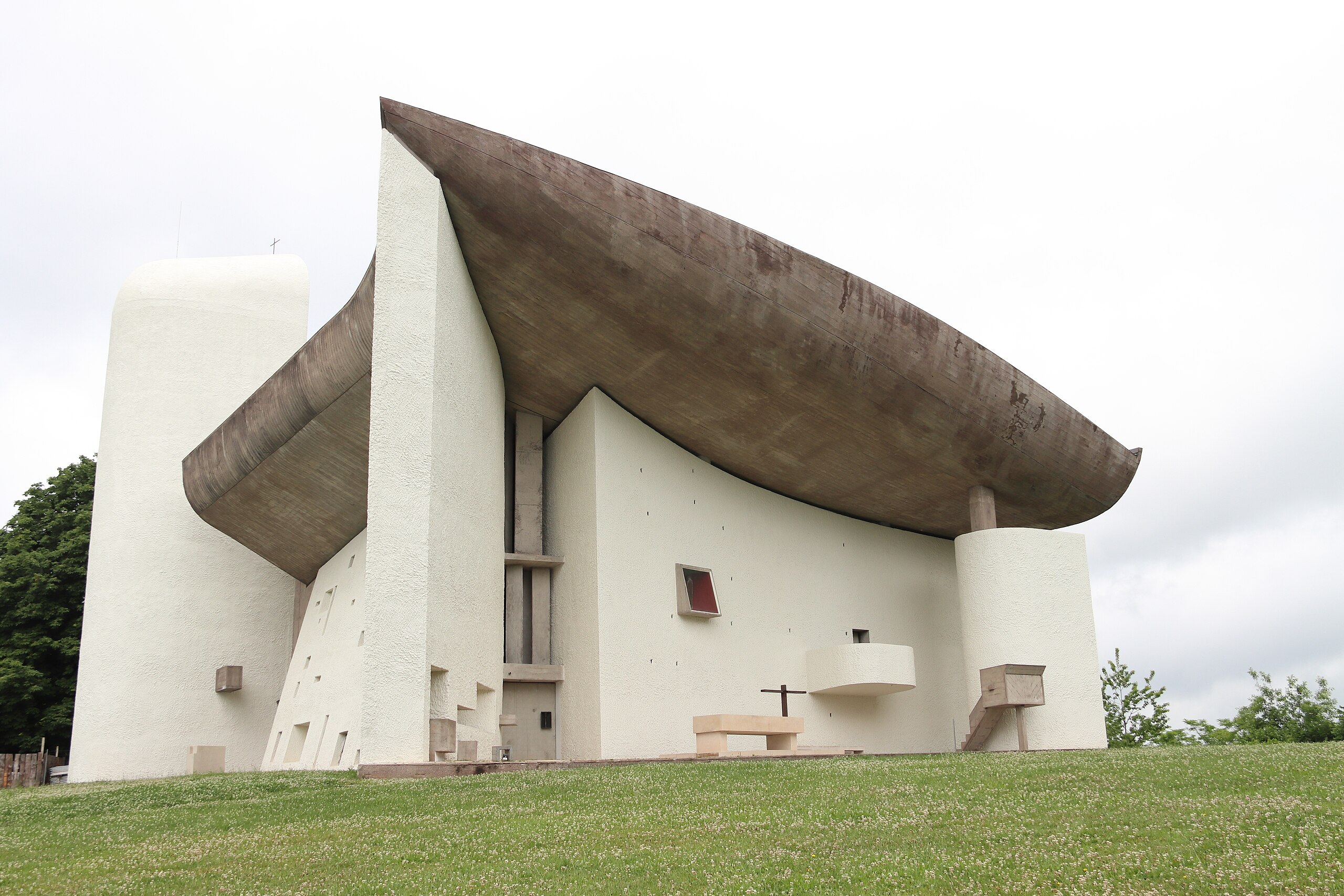 Reflections: Ronchamp Chapel