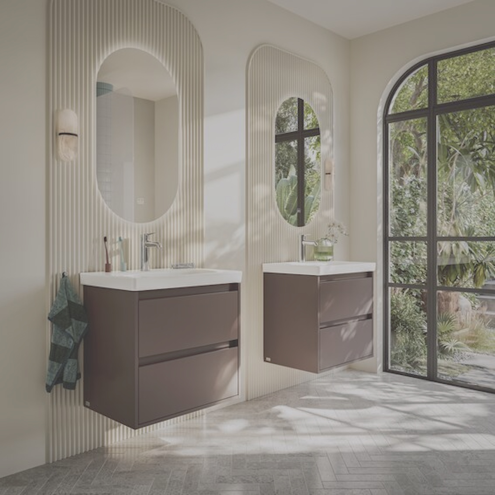 A canvas for bathroom design