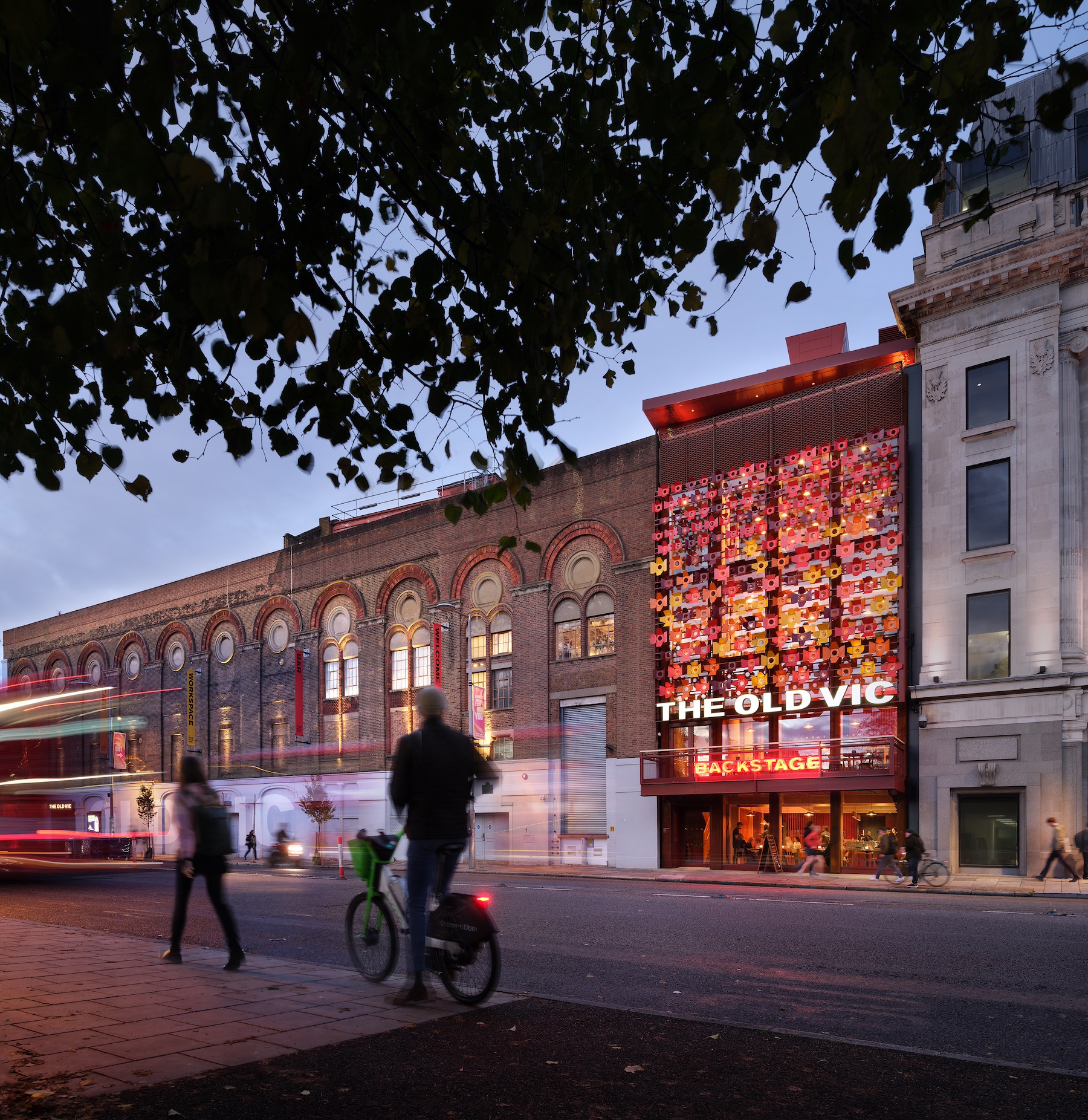 Backstage at The Old Vic