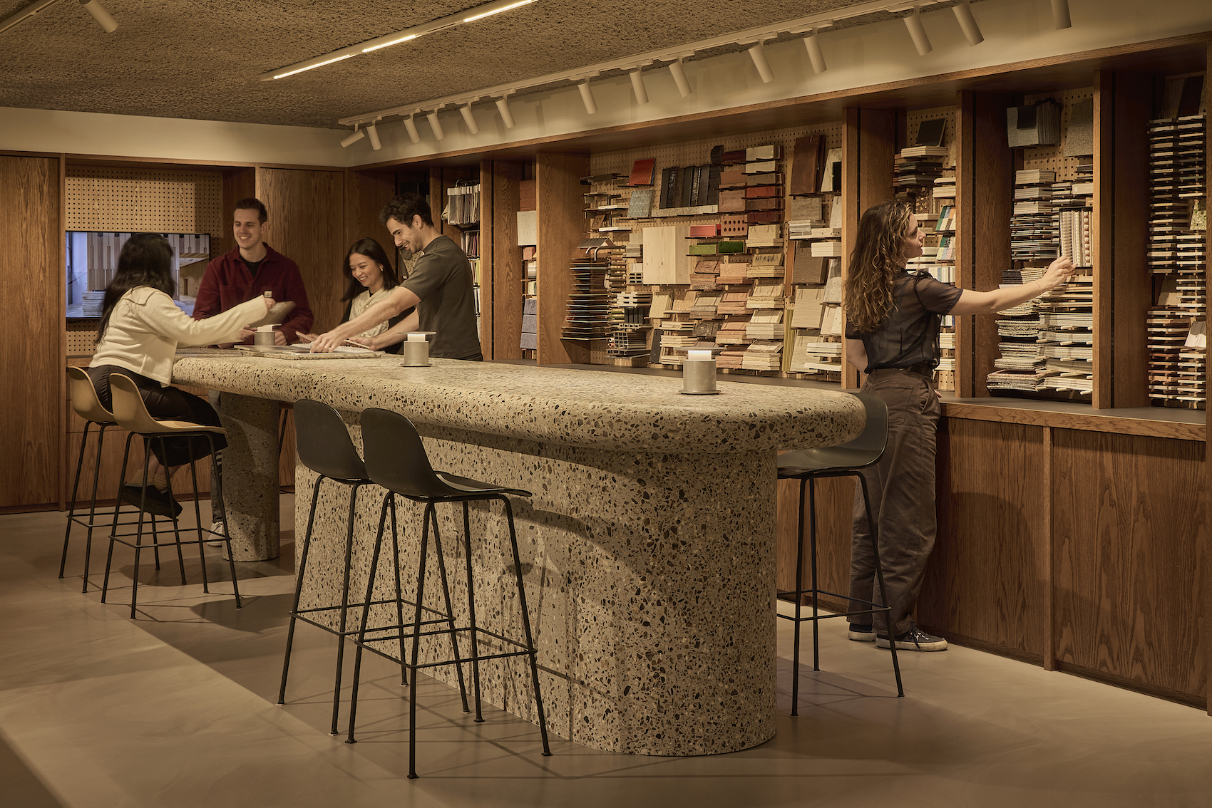 A ceiling that tells a story: Downstairs at dMFK reimagines acoustic design with Oscar Acoustics